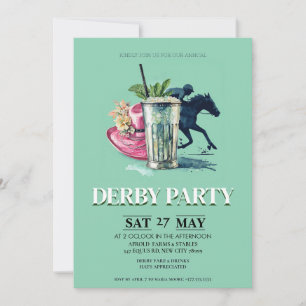Inbjudan till Kentucky Derby-fest Mint Julep Derby