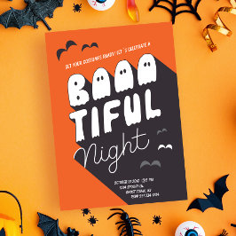 Inbjudan till Kids Costume Halloween fest