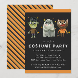 Inbjudan till Kids Halloween fest