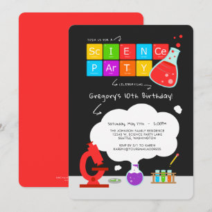 Inbjudan till Kids Science Party