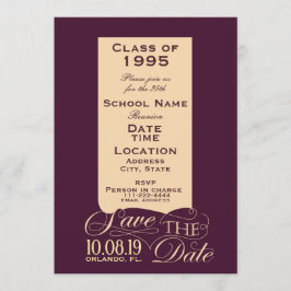 Inbjudan till klassåterförening