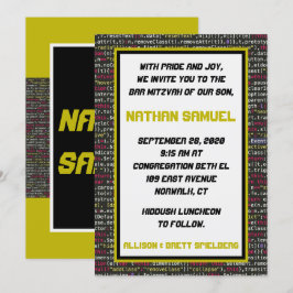 Inbjudan till Kodarens Fest Bar Mitsva