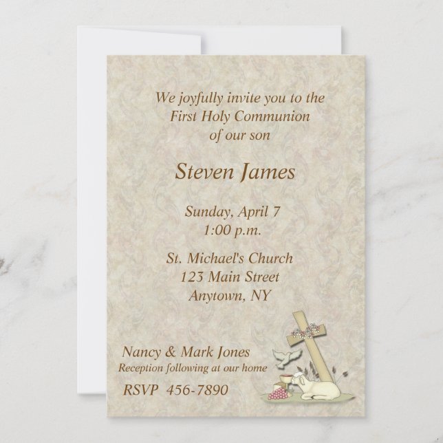 Inbjudan till kommissionens första Lamb (Framsida)