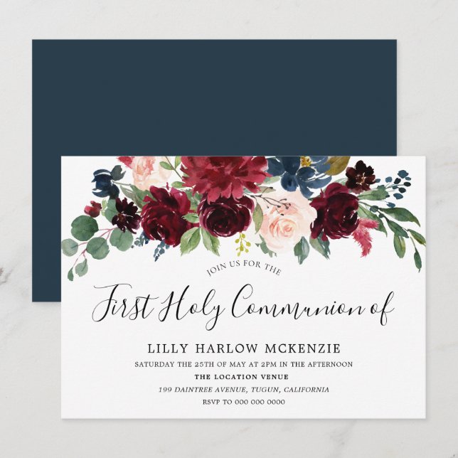 Inbjudan till kommunfullmäktige i första Heligan i (Fram/baksida)