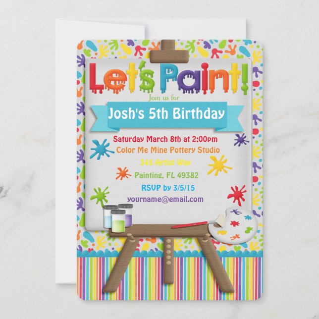 Inbjudan till konst- och målningsgrupper (Framsida)