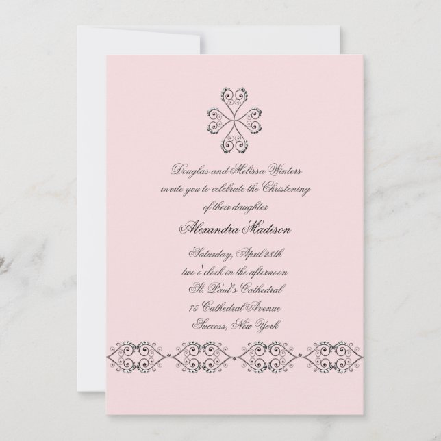 Inbjudan till Kor Religiösa-Firande (Framsida)