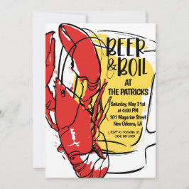 Inbjudan till kräftkok