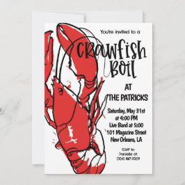 Inbjudan till kräftkok