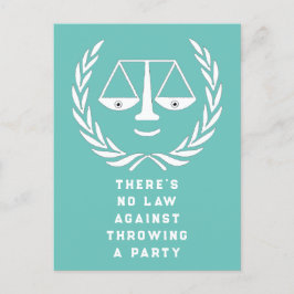 Inbjudan till kreativ Law School Grad Party
