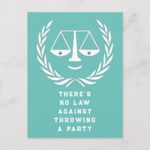 Inbjudan till kreativ Law School Grad Party