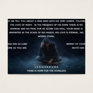 Inbjudan till Kristus Visitkort