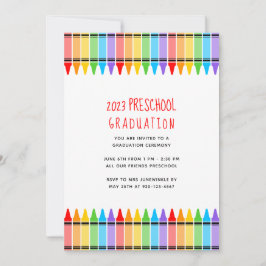 Inbjudan till kritor Preschool Studenten