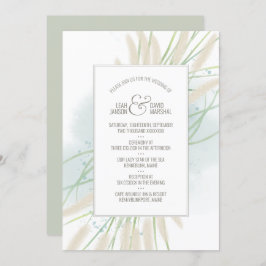 Inbjudan till kustbröllop