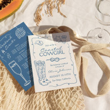 Inbjudan till kustcowgirl-bachelorette-resa
