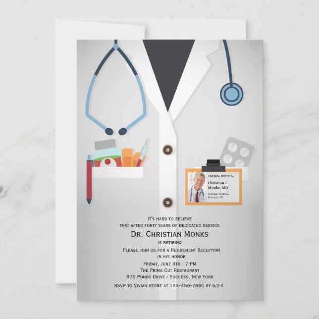 Inbjudan till läkarstaben Photo Pension (Framsida)