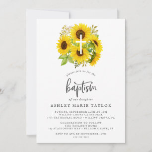 Inbjudan till Land Solros Kor-baptism