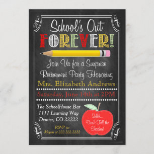 Inbjudan till lärarpartiet Pension