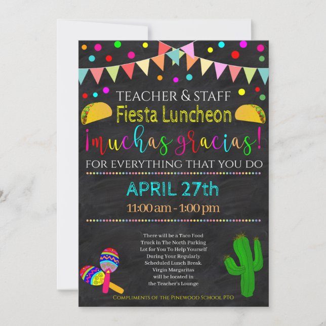 Inbjudan till lärarpersonal (Framsida)