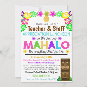 Inbjudan till lärarpersonal för Mahalo Teacher