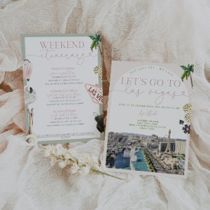 Inbjudan till Las Vegas Bachelorette & Internation