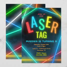 Inbjudan till Laser Märkre på födelsedagen | Laser