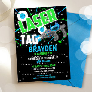 Inbjudan till laserMärkrn Blue Laser Märkre Party 