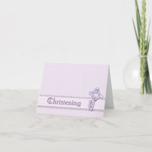 Inbjudan till Lavender Christening