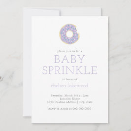 Inbjudan till Lavender Gender Neutral Baby Sprinkl