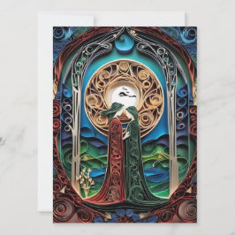 Inbjudan till lesbiskens bröllop