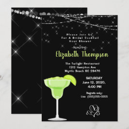 Inbjudan till Lime Margarita Möhippa Cocktail Show