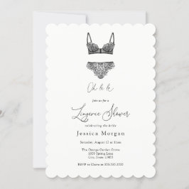 Inbjudan till Lingerie Shower