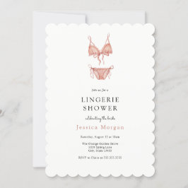 Inbjudan till Lingerie Shower