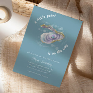 Inbjudan till Little Pearl Baby Shower