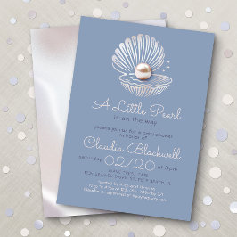 Inbjudan till Little Pearl Baby Shower