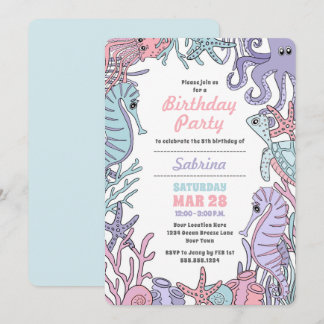 Inbjudan till livstid för pastelliserade hav