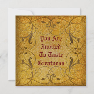 Inbjudan till lokal Blommigt