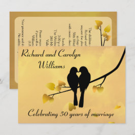 Inbjudan till Love Birds 50-årsjubileum