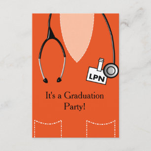 Inbjudan till LPN Nurse Studenten SCrub #50