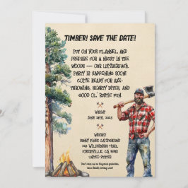 Inbjudan till Lumberjack-värdpart
