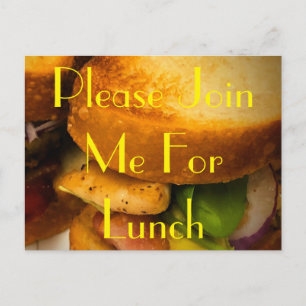 Inbjudan till Lunch Post Card