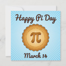 Inbjudan till Lycklig Pi Day