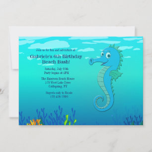 Inbjudan till Lycklig Seahorse