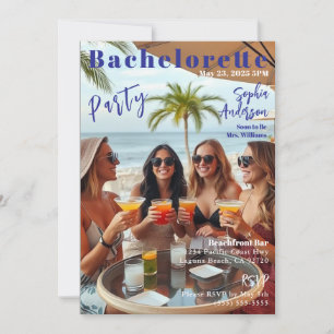 Inbjudan till Magazine Cover Bachelorette