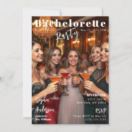 Inbjudan till Magazine Cover Bachelorette