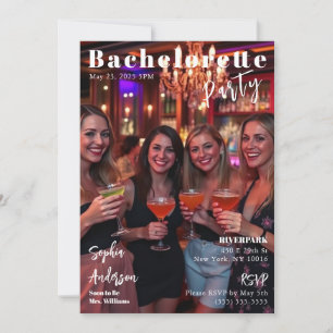 Inbjudan till Magazine Cover Bachelorette