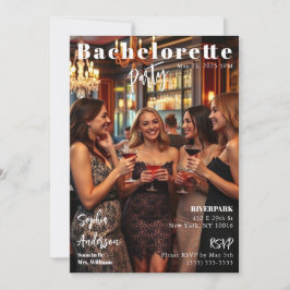 Inbjudan till Magazine Cover Bachelorette