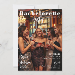Inbjudan till Magazine Cover Bachelorette
