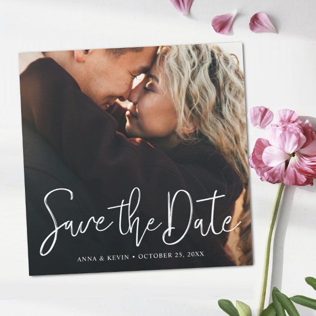 Inbjudan till Magnet Bröllop spara datum (Skapare uppladdad)