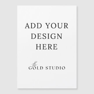 Inbjudan till magnetkort för fantastisk 5 x 7 är t