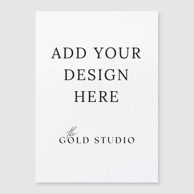 Inbjudan till magnetkort för fantastisk 5 x 7 är t (Framsida)